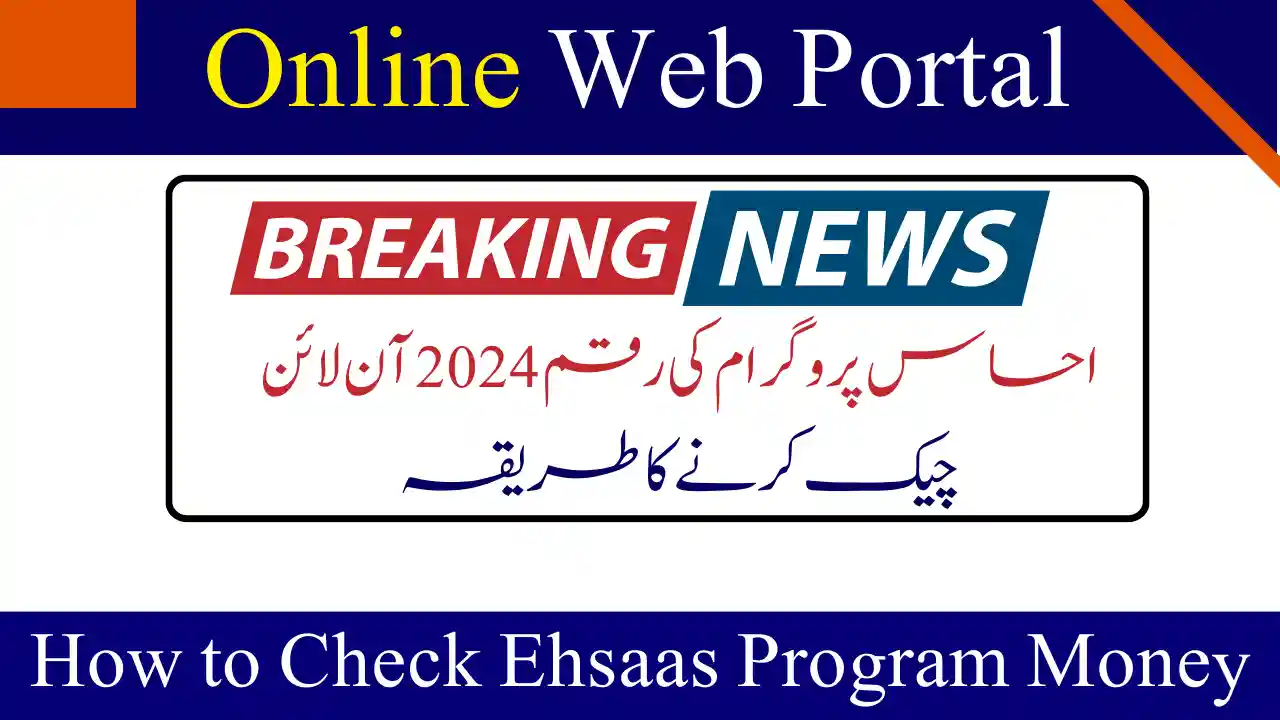 How to Check Ehsaas Program Money 2024 Online